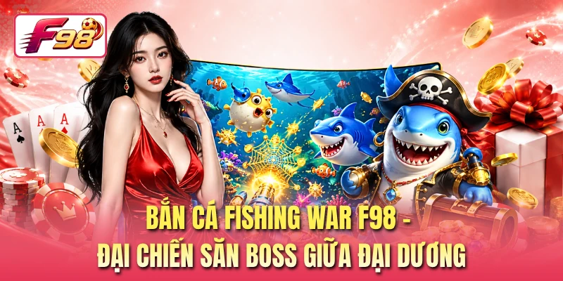 Bắn Cá Fishing War F98 - Đại Chiến Săn Boss Giữa Đại Dương