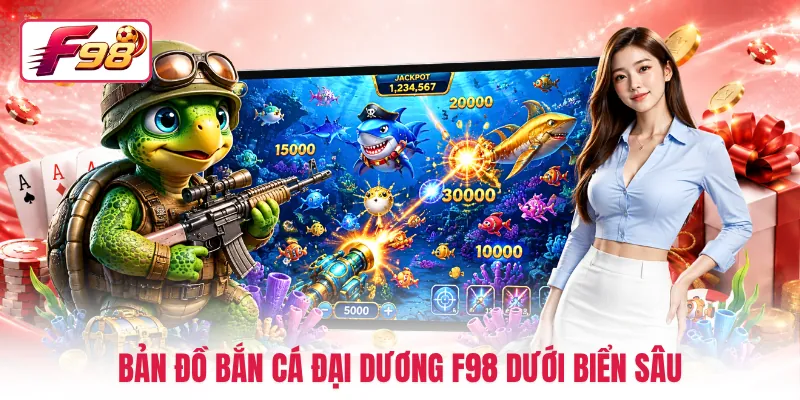 Bản đồ bắn cá đại dương F98 dưới biển sâu