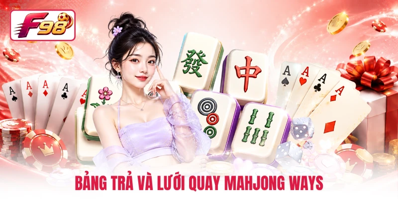 Bảng trả và lưới quay Mahjong Ways