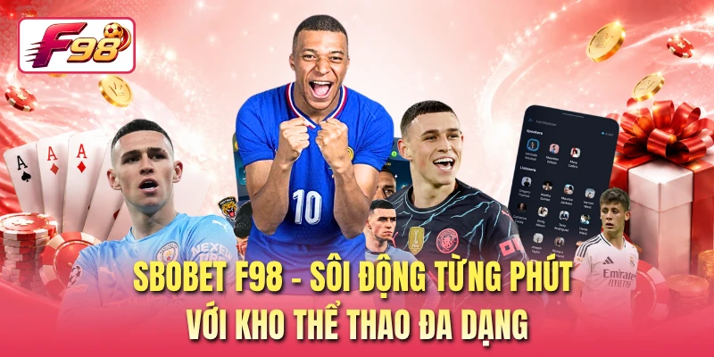 SBOBET F98 - Sôi Động Từng Phút Với Kho Thể Thao Đa Dạng